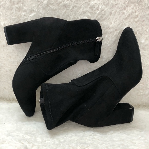Steve Madden Elory black block heel ankle boots - Picture 2 of 8